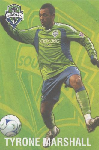 2009 Seattle Sounders Welcome To MLS #NNO Tyrone Marshall Front