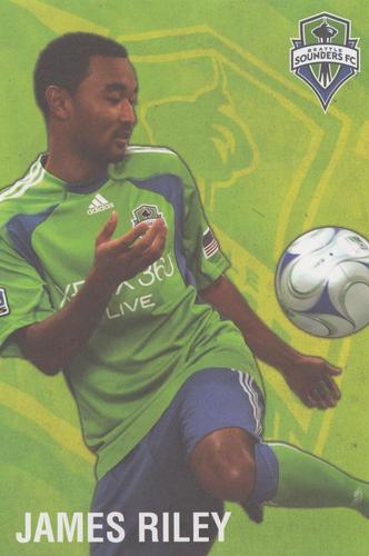 2009 Seattle Sounders Welcome To MLS #NNO James Riley Front
