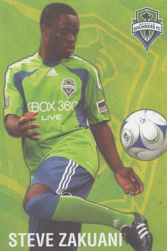 2009 Seattle Sounders Welcome To MLS #NNO Steve Zakuani Front