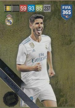 2018-19 Panini Adrenalyn XL FIFA 365 - Limited Edition #NNO Marco Asensio Front