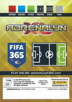 2018-19 Panini Adrenalyn XL FIFA 365 - Limited Edition #NNO Sergio Agüero Back