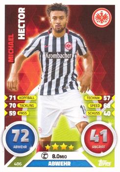 2016-17 Topps Match Attax Bundesliga Extra #486 Michael Hector Front