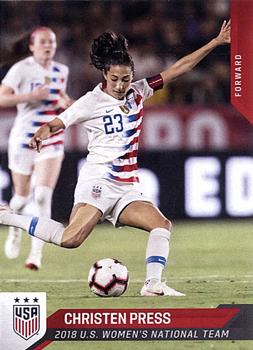 2018 Panini Instant US Soccer National Team Collection #22 Christen Press Front