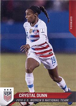 2018 Panini Instant US Soccer National Team Collection #25 Crystal Dunn Front