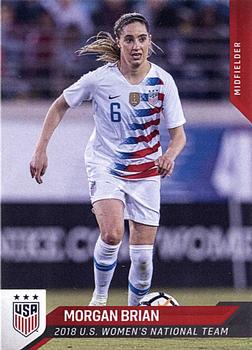 2018 Panini Instant US Soccer National Team Collection #28 Morgan Brian Front