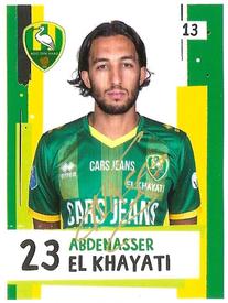2019 Albert Heijn Eredivisie Voetbalplaatjes #13 Abdenasser El Khayati Front
