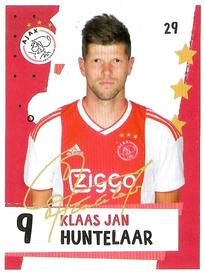 2019 Albert Heijn Eredivisie Voetbalplaatjes #29 Klaas-Jan Huntelaar Front