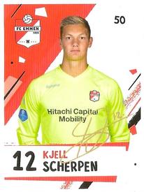 2019 Albert Heijn Eredivisie Voetbalplaatjes #50 Kjell Scherpen Front