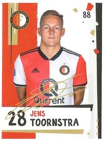 2019 Albert Heijn Eredivisie Voetbalplaatjes #88 Jens Toornstra Front