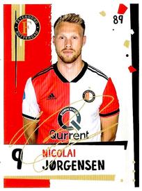 2019 Albert Heijn Eredivisie Voetbalplaatjes #89 Nicolai Jørgensen Front
