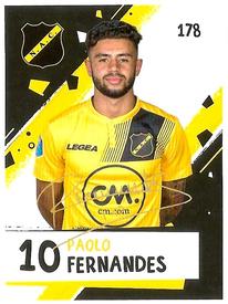 2019 Albert Heijn Eredivisie Voetbalplaatjes #178 Paolo Fernandes Front