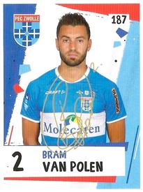 2019 Albert Heijn Eredivisie Voetbalplaatjes #187 Bram van Polen Front