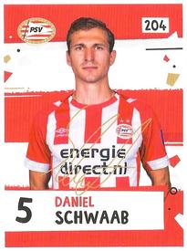2019 Albert Heijn Eredivisie Voetbalplaatjes #204 Daniel Schwaab Front
