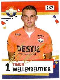2019 Albert Heijn Eredivisie Voetbalplaatjes #262 Timon Wellenreuther Front