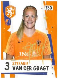 2019 Albert Heijn Eredivisie Voetbalplaatjes #280 Stefanie van der Gragt Front