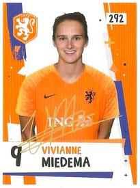 2019 Albert Heijn Eredivisie Voetbalplaatjes #292 Vivianne Miedema Front