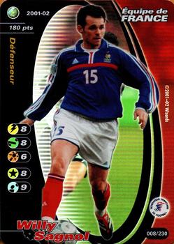 2001-02 Wizards of the Coast Football Champions (France) #008 Willy Sagnol Front