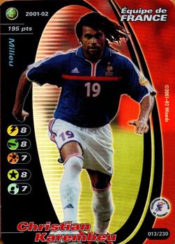 2001-02 Wizards of the Coast Football Champions (France) #013 Christian Karembeu Front