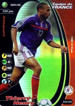 2001-02 Wizards of the Coast Football Champions (France) #019 Thierry Henry Front