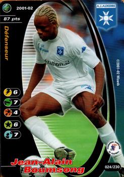 2001-02 Wizards of the Coast Football Champions (France) #024 Jean-Alain Boumsong Front