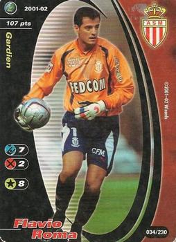 2001-02 Wizards of the Coast Football Champions (France) #034 Flavio Roma Front