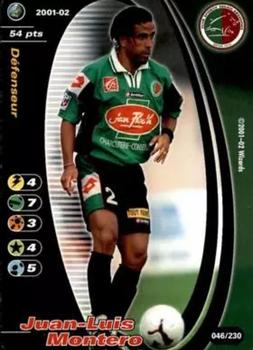 2001-02 Wizards of the Coast Football Champions (France) #046 Juan-Luis Montero Front