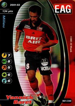 2001-02 Wizards of the Coast Football Champions (France) #061 Yannick Baret Front