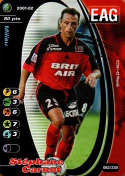 2001-02 Wizards of the Coast Football Champions (France) #062 Stephane Carnot Front