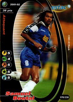 2001-02 Wizards of the Coast Football Champions (France) #076 Samuel Boutal Front