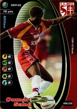 2001-02 Wizards of the Coast Football Champions (France) #096 Oumar Sane Front