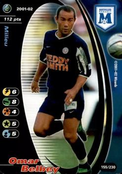 2001-02 Wizards of the Coast Football Champions (France) #155 Omar Belbey Front