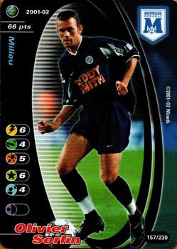 2001-02 Wizards of the Coast Football Champions (France) #157 Olivier Sorlin Front