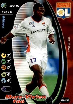2001-02 Wizards of the Coast Football Champions (France) #178 Marc-Vivien Foe Front