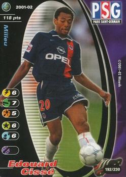 2001-02 Wizards of the Coast Football Champions (France) #192 Edouard Cisse Front