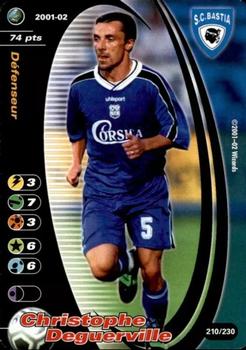 2001-02 Wizards of the Coast Football Champions (France) #210 Christophe Deguerville Front