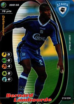 2001-02 Wizards of the Coast Football Champions (France) #213 Bernard Lambourde Front