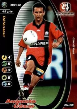 2001-02 Wizards of the Coast Football Champions (France) #222 Augusto Cesar Front