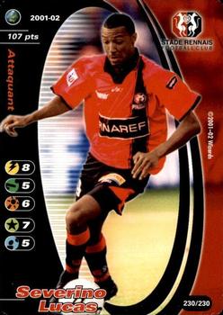 2001-02 Wizards of the Coast Football Champions (France) #230 Lucas Severino Front