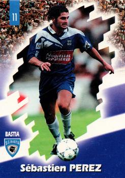 1998-99 Panini Foot Cards 98 #11 Sebastien Perez Front