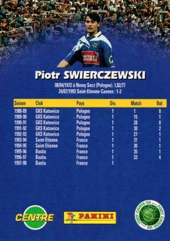 1998-99 Panini Foot Cards 98 #14 Piotr Swierczewski Back