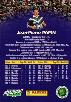 1998-99 Panini Foot Cards 98 #27 Jean-Pierre Papin Back