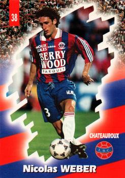 1998-99 Panini Foot Cards 98 #38 Nicolas Weber Front