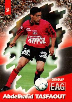 1998-99 Panini Foot Cards 98 #54 Abdelhafid Tasfaout Front