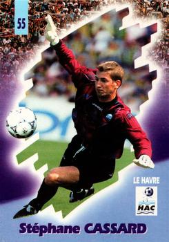 1998-99 Panini Foot Cards 98 #55 Stephane Cassard Front
