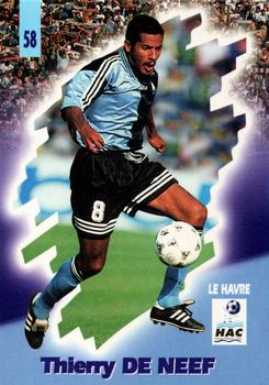 1998-99 Panini Foot Cards 98 #58 Thierry De Neef Front