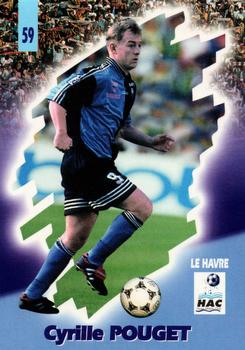 1998-99 Panini Foot Cards 98 #59 Cyrille Pouget Front