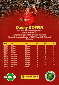 1998-99 Panini Foot Cards 98 #99 Danny Boffin Back