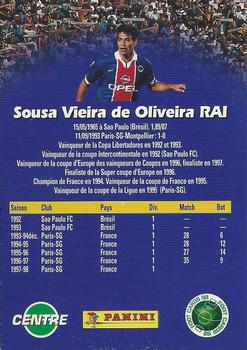 1998-99 Panini Foot Cards 98 #132 Sousa De Oliveira Rai Back