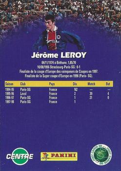 1998-99 Panini Foot Cards 98 #133 Jerome Leroy Back