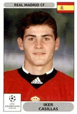 2000-01 Panini Champions League Stickers #2 Iker Casillas Front